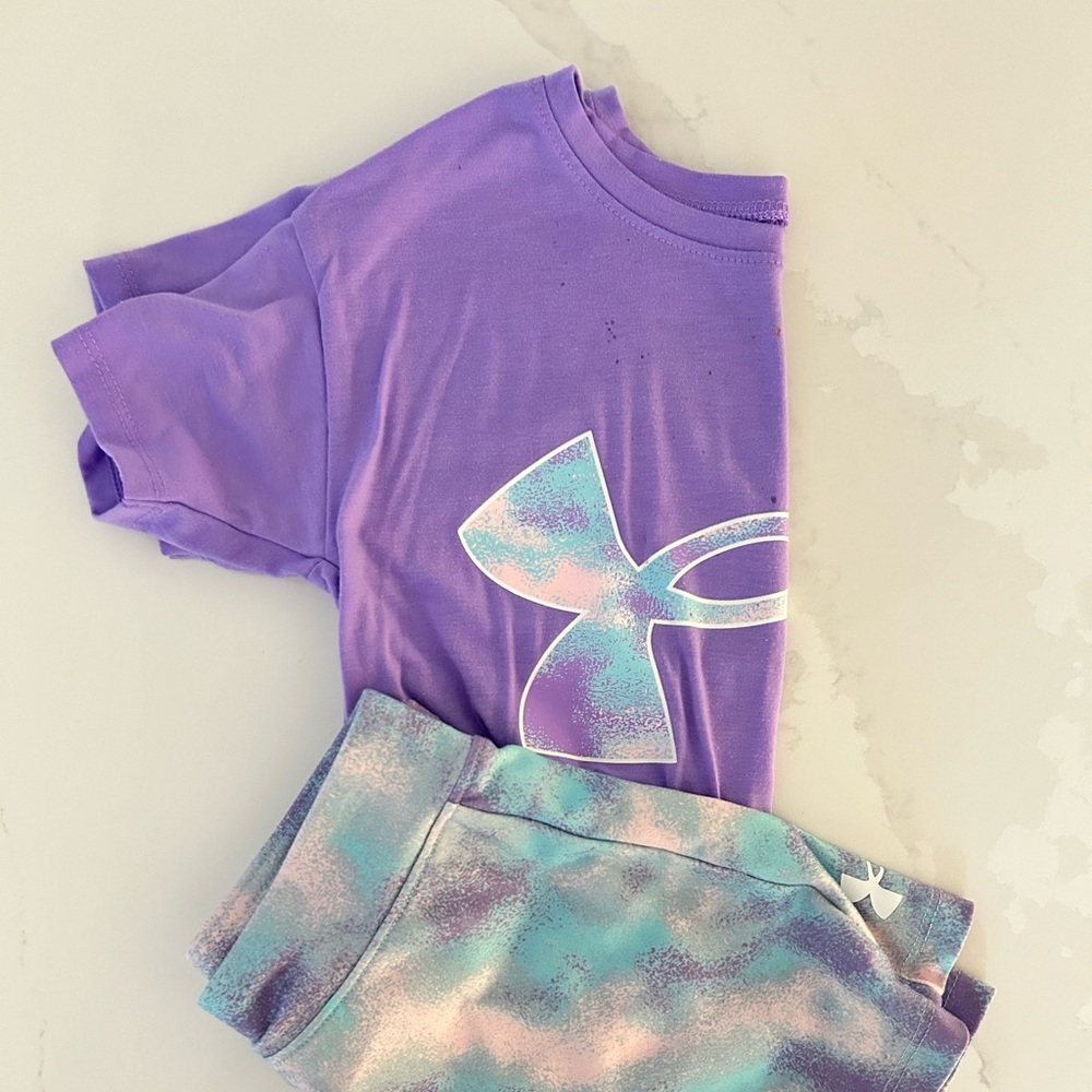 Girls skirt and top Under Armour Set